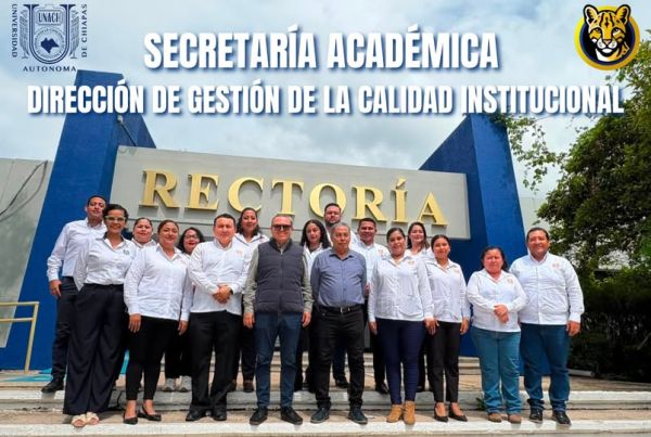 La Dirección de Gestión de la Calidad Institucional recibió con entusiasmo la visita del Dr. Oswaldo Chacón Rojas, Rector de la Benemérita Universidad Autónoma de Chiapas, y del Dr. Florentino Pérez Pérez, Secretario Académico