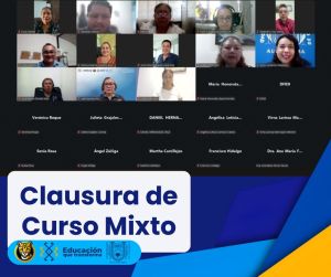 Conclusión de la 2a. promoción del curso mixto “Recuperación del sentido de la tutoría para la formación integral”