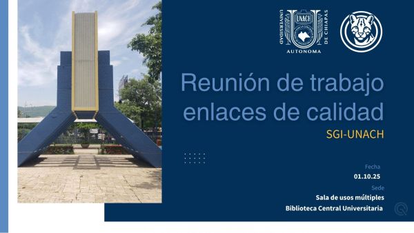 Reunión de trabajo con enlaces de calidad