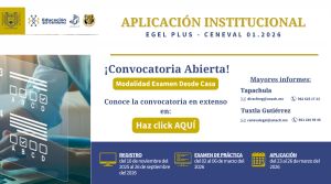 Examen General de Egreso de Licenciatura (EGEL) - Modalidad Examen desde casa 01.2026