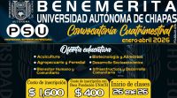 Convocatoria Profesional Superior Universitaria (PSU), Enero-Abril 2026